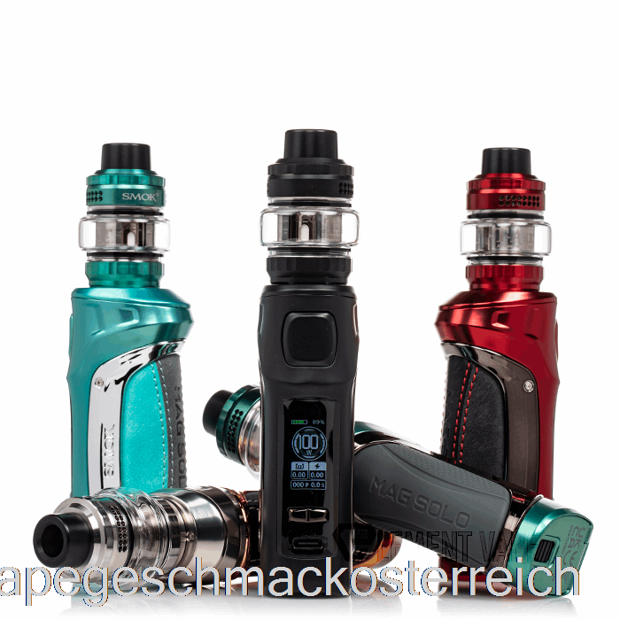 Smok Mag Solo 100w Starter Kit Blau Grün Vape Geschmack